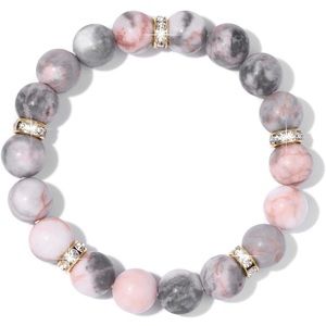 Women Crystal Beaded Bracelet Jewelry |Rose Quartz, Hematite,Zebra Jasper & more